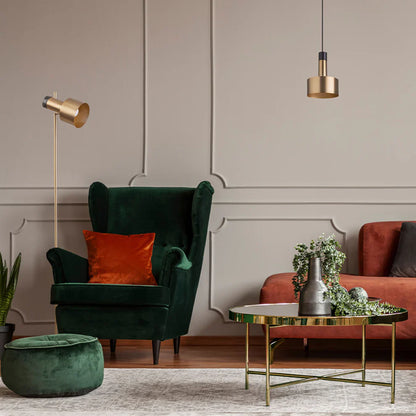 Marble Brass 150 | floor lamp marble & brass | 150 cm