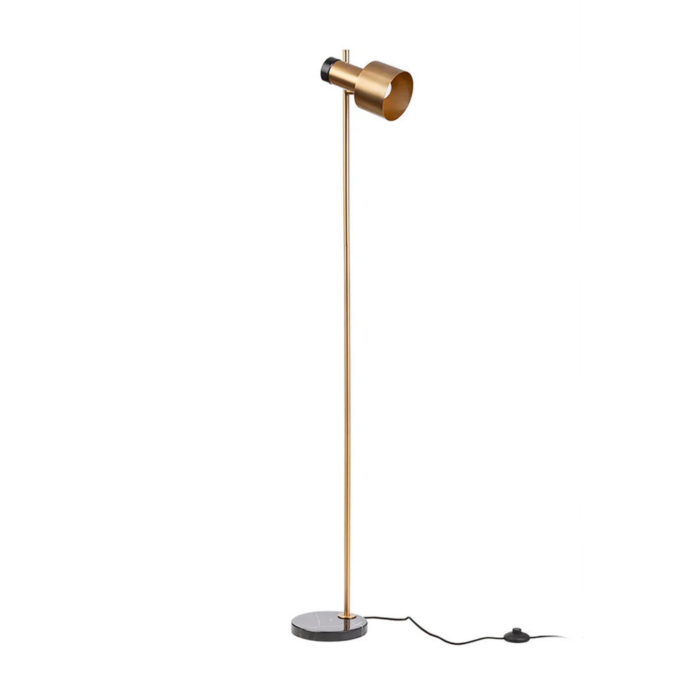 Marble Brass 150 | floor lamp marble & brass | 150 cm
