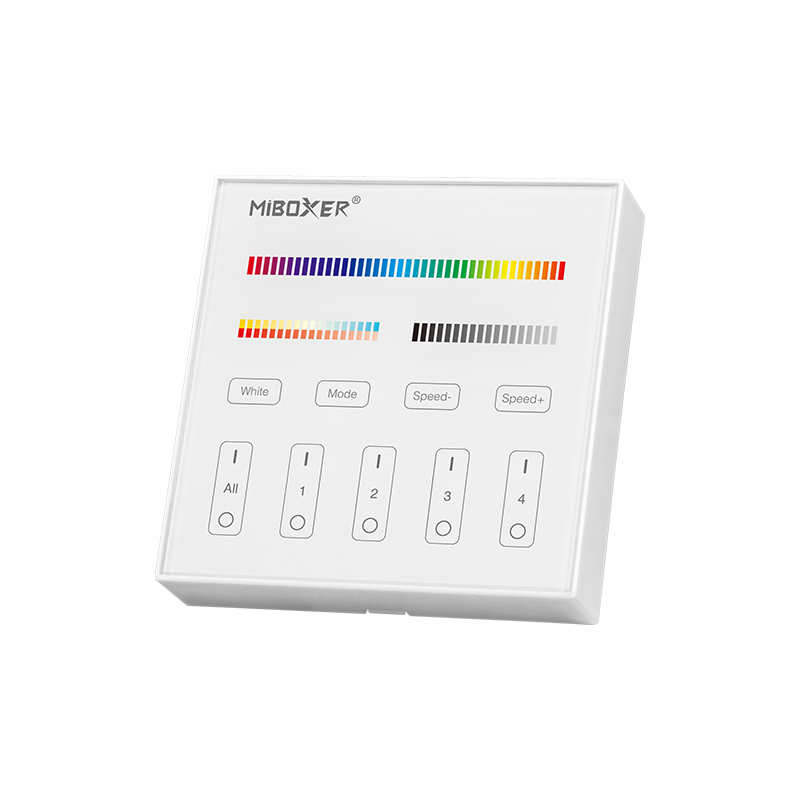 Mi-Light Fernbedienung 4 Zonen RGB+CCT (B4)