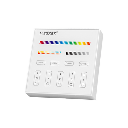 Mi-Light Fernbedienung 4 Zonen RGB+CCT (B4)