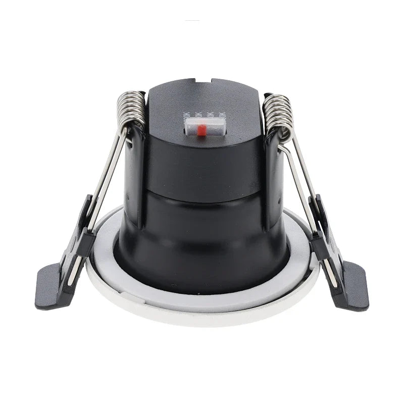 Minavo mini LED recessed spotlight 4W CCT dimmable IP65 | black / white