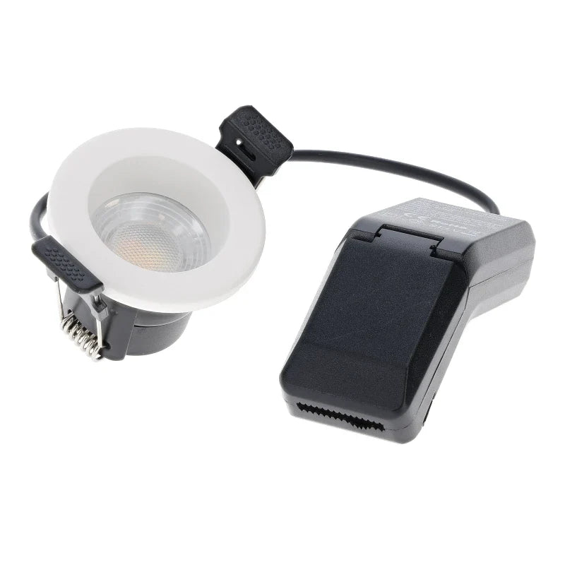 Minavo mini LED recessed spotlight 4W CCT dimmable IP65 black / white