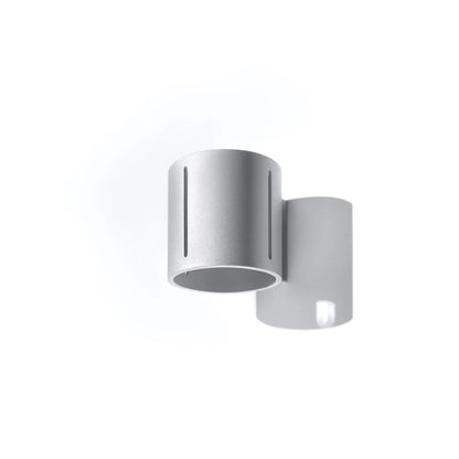 Nexa Shade grijze wandlamp G9 minimalistisch