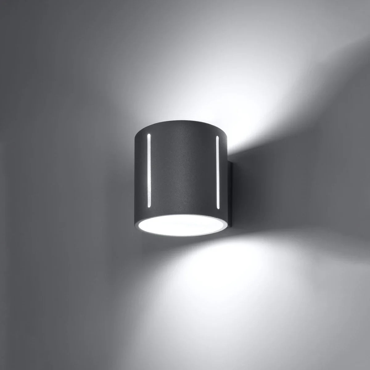 Nexa Shade grijze wandlamp G9 minimalistisch