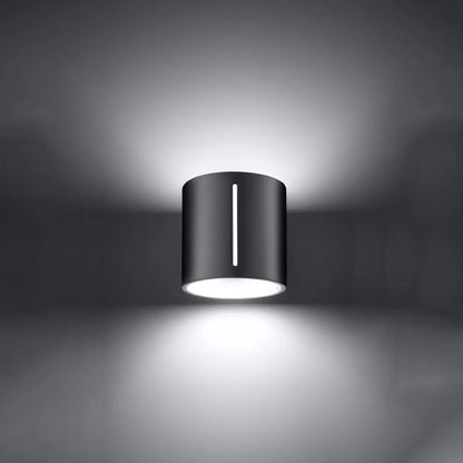 Nexa Shade grijze wandlamp G9 minimalistisch