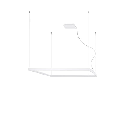 Nexaro LED-Pendelleuchte quadratisch 50W M | 3000K oder 4000K | schwarz / weiß / gold