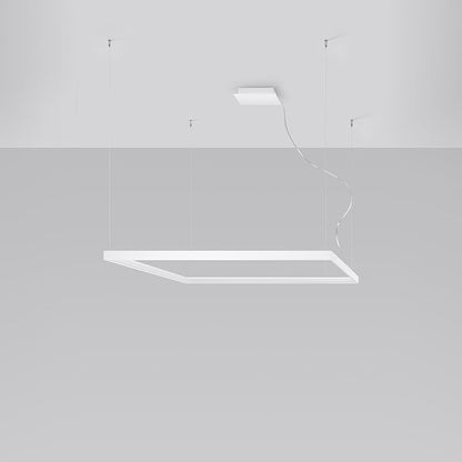 Nexaro LED-Pendelleuchte quadratisch 50W M | 3000K oder 4000K | schwarz / weiß / gold