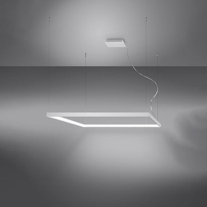 Nexaro LED-Pendelleuchte quadratisch 50W M | 3000K oder 4000K | schwarz / weiß / gold