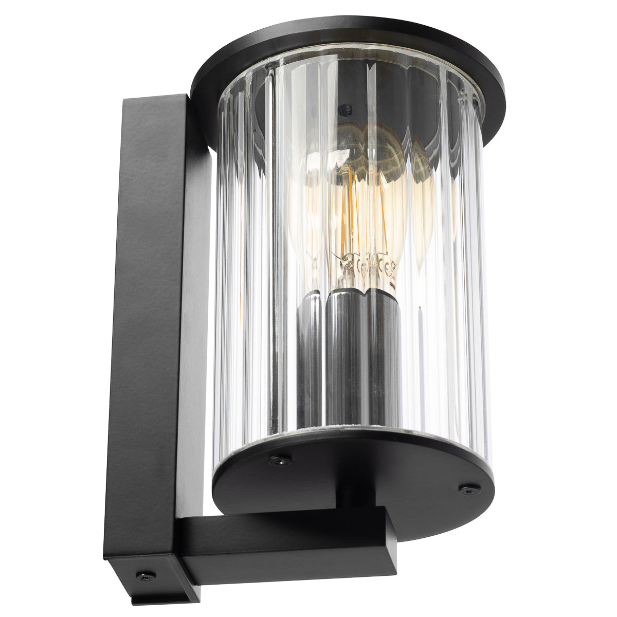Norfolk buitenwandlamp Zwart