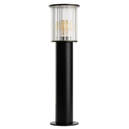 Norfolk staande buitenlamp Klein Zwart