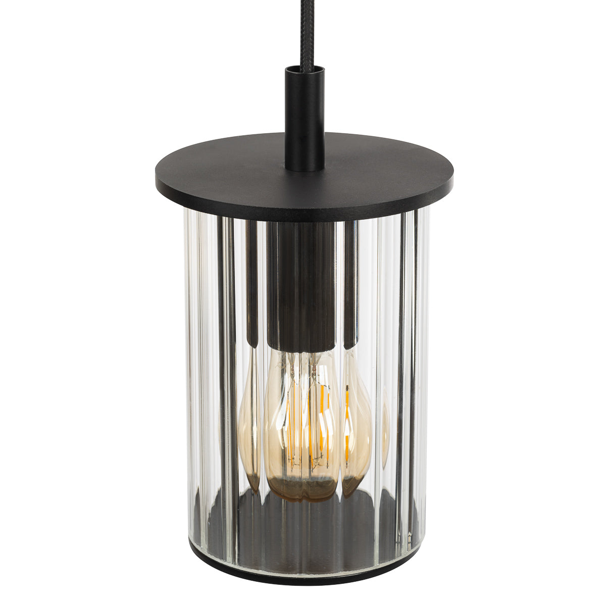 Norfolk buitenhanglamp Zwart