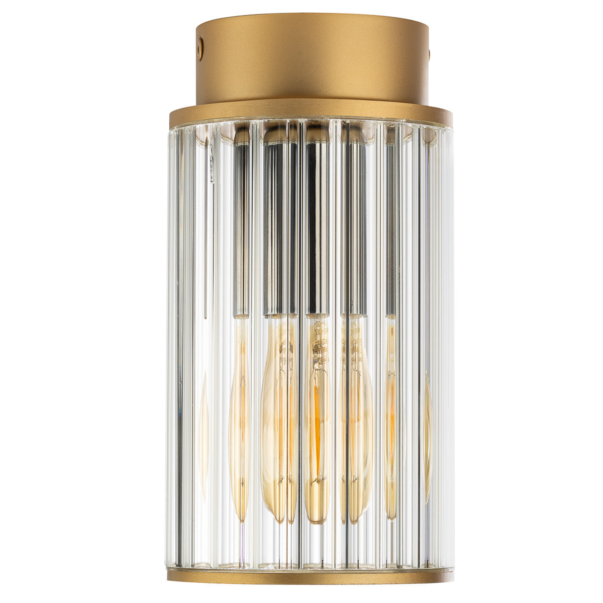 Norfolk buitenplafondlamp Goud