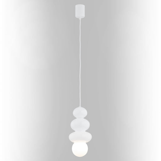 Orlando Plus hanglamp Opaalwit