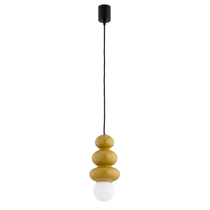 Orlando Plus hanglamp Honing-opaal