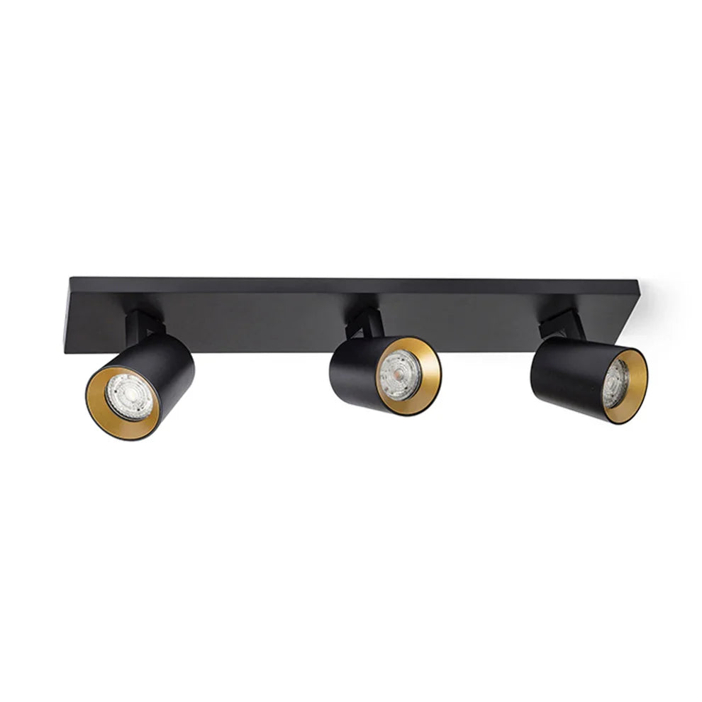 Orbit Trio 48 opbouwspot 3x GU10 zwart of wit