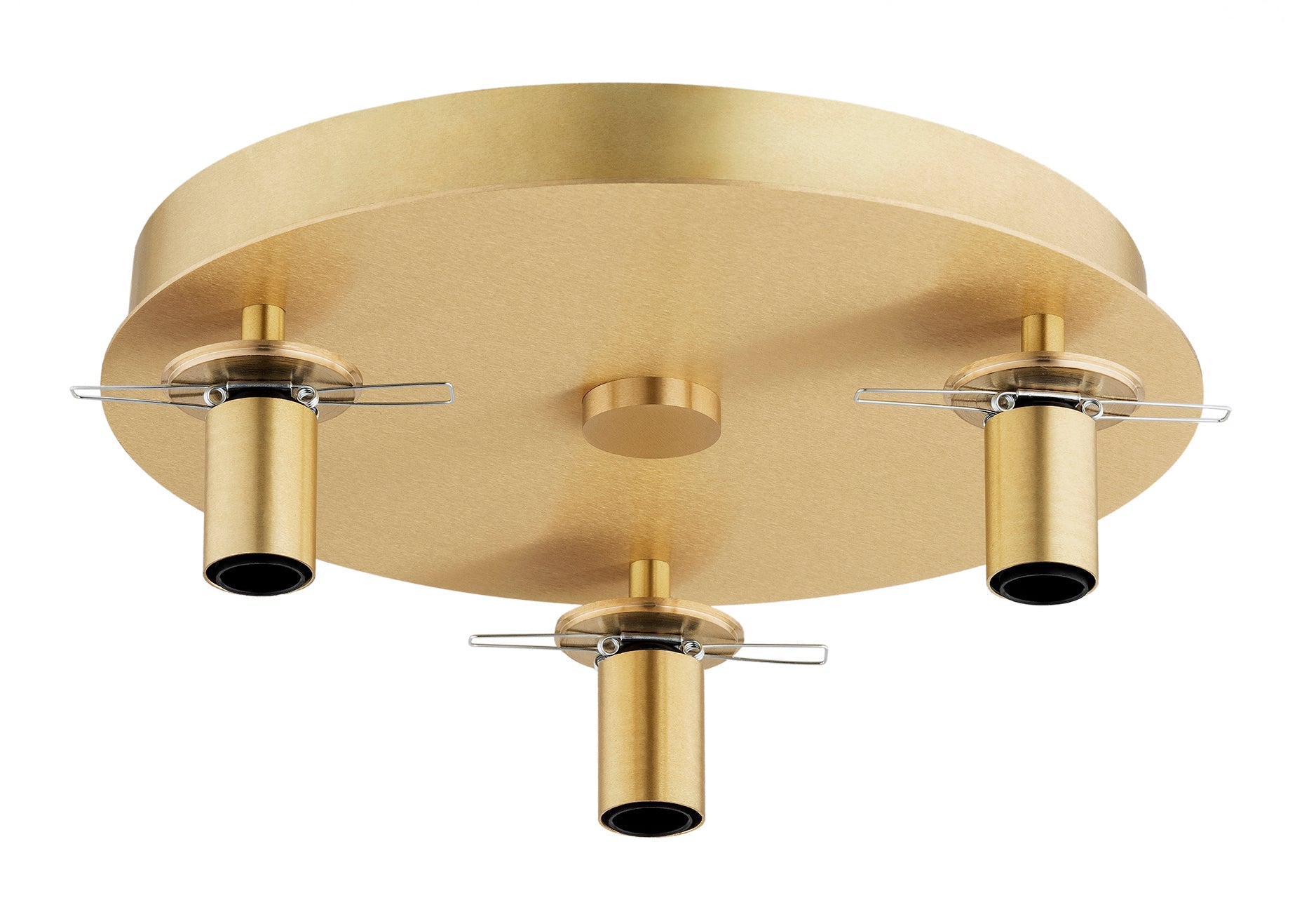 Paloma plafondlamp Geborsteld messing