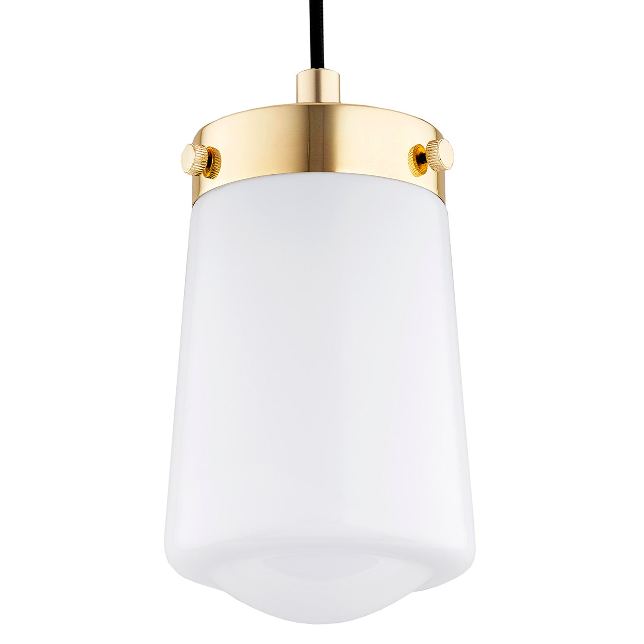 Pasadena hanglamp Wit-messing