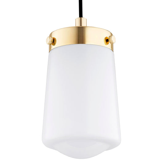 Pasadena hanglamp Wit-messing