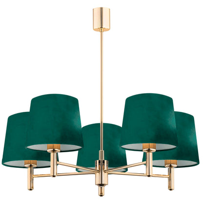 Ponte Plus groen glamour kroonluchter