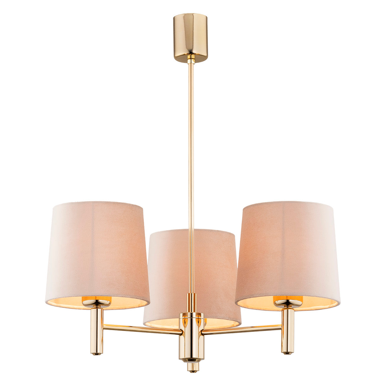 Ponte Plus beige glamour kroonluchter sfeerfoto 2