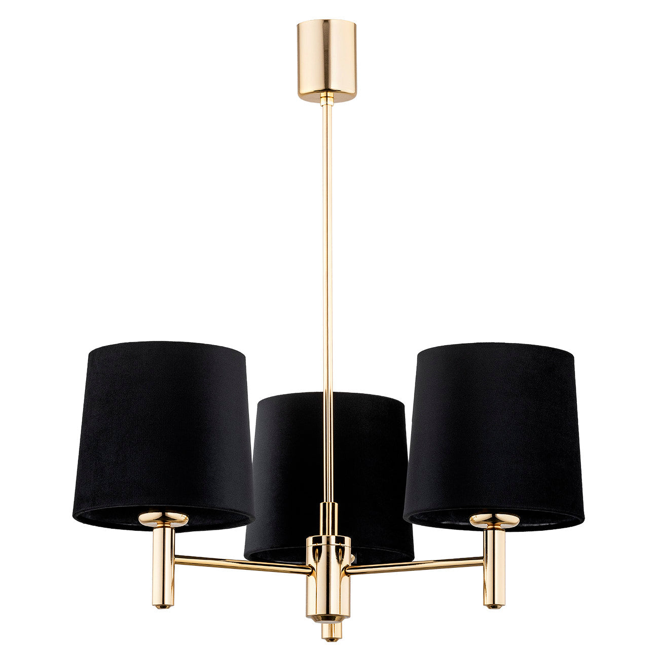 Ponte Plus zwart glamour kroonluchter sfeerfoto 5