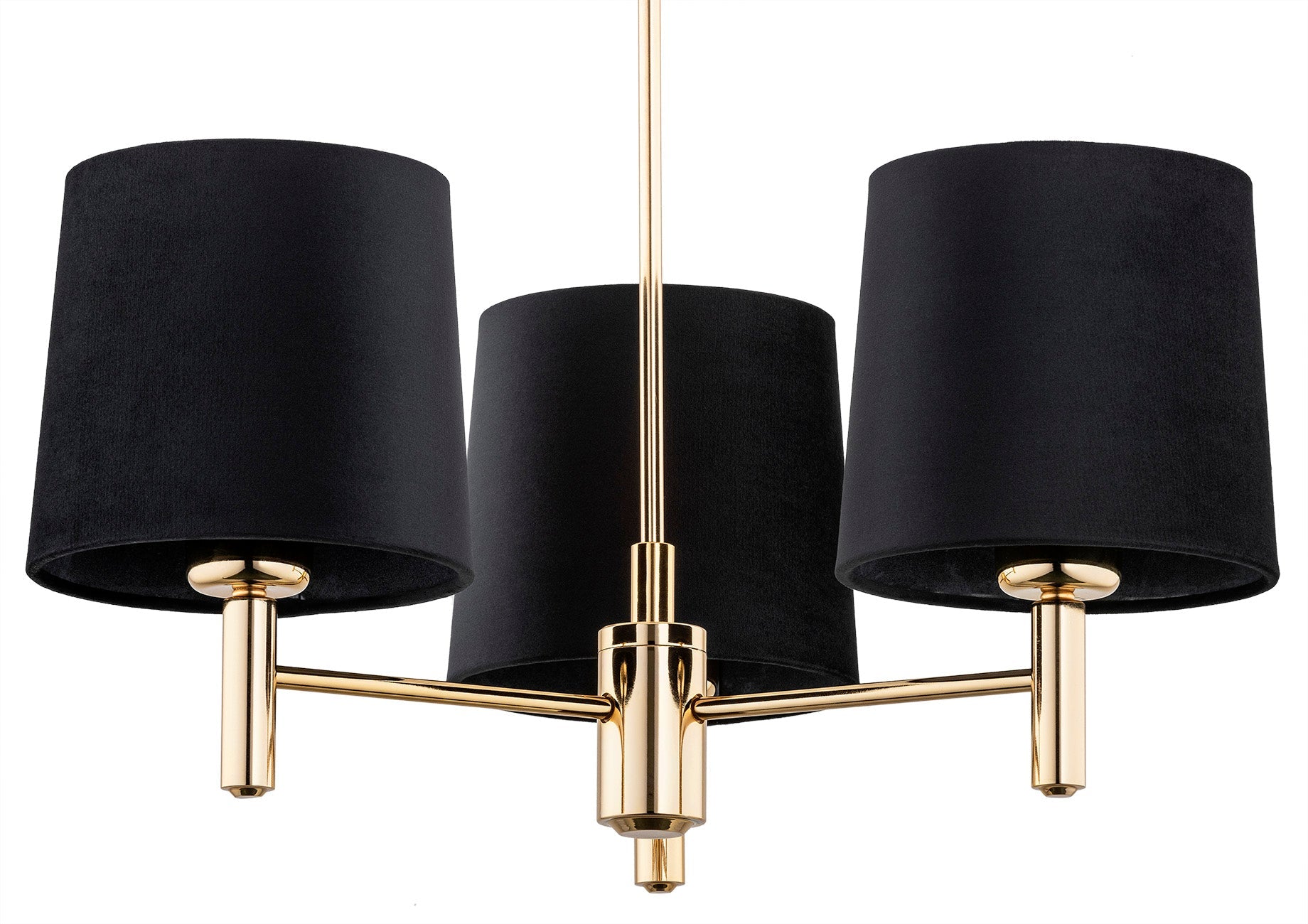 Ponte Plus zwart glamour kroonluchter sfeerfoto 3