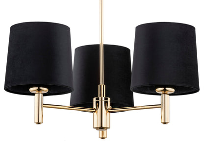 Ponte Plus zwart glamour kroonluchter sfeerfoto 3