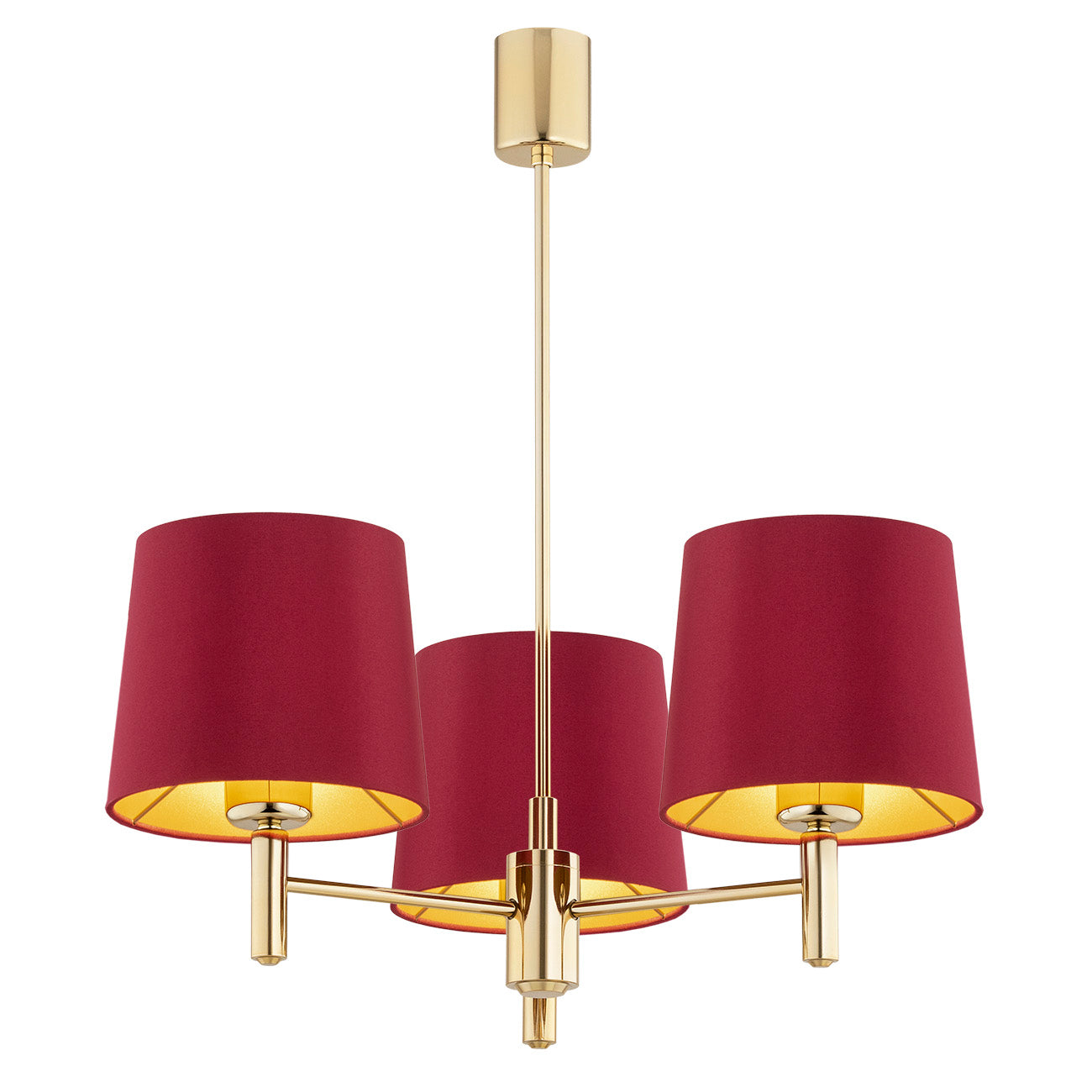 Ponte Plus rood glamour kroonluchter sfeerfoto 2