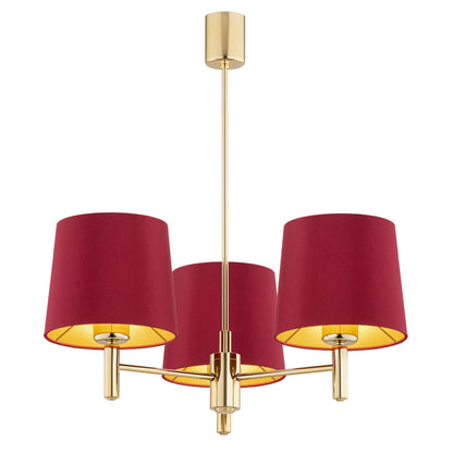 Ponte Plus rood glamour kroonluchter sfeerfoto 2