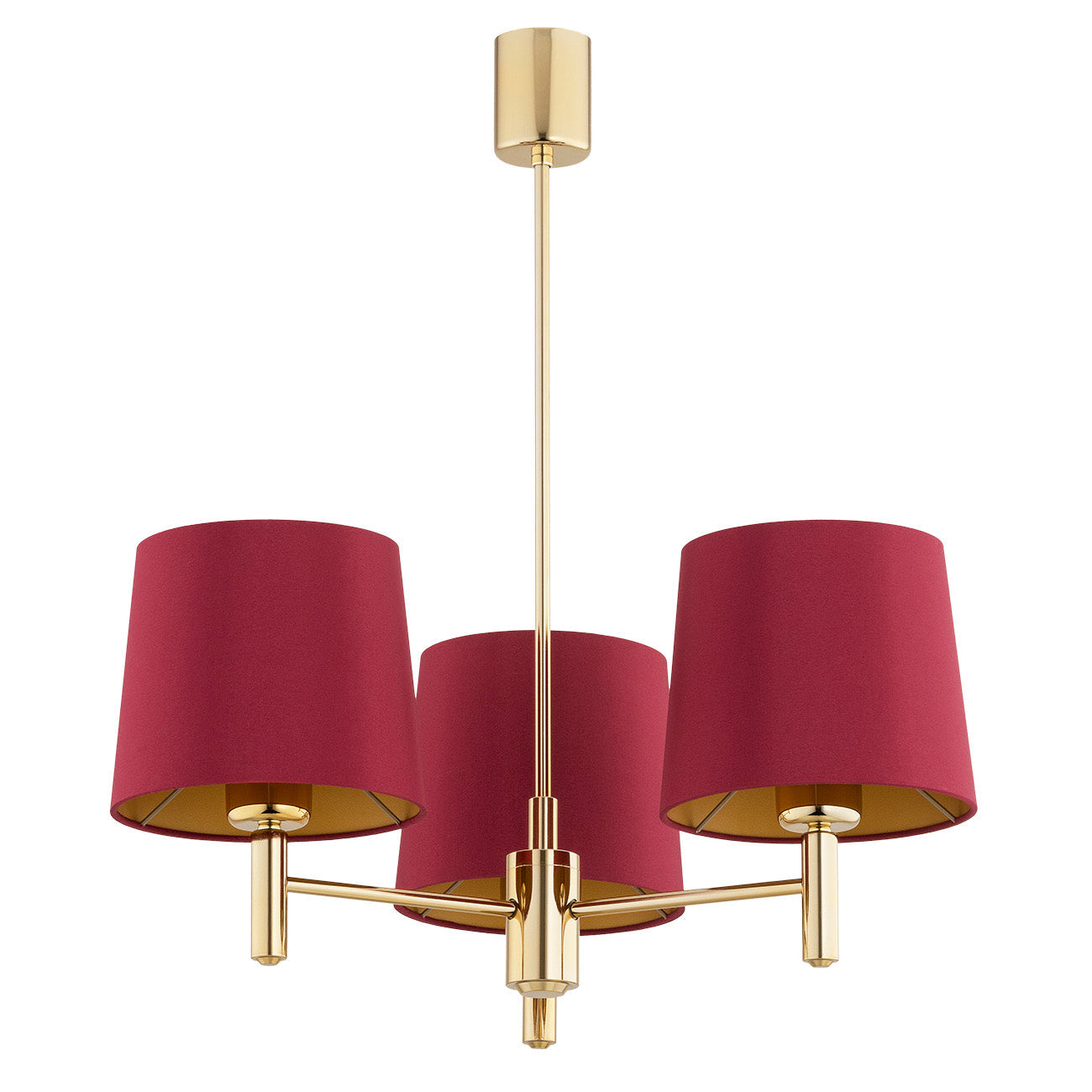 Ponte Plus rood glamour kroonluchter sfeerfoto 3