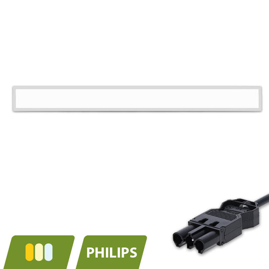 Pro Back-lit LED-Panel linear 172x15cm 30W CCT-Schalter weiß inkl. SWP-Kabel
