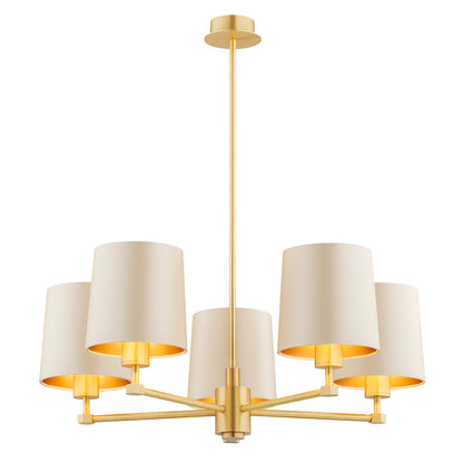 Princeton beige-goud kroonluchter