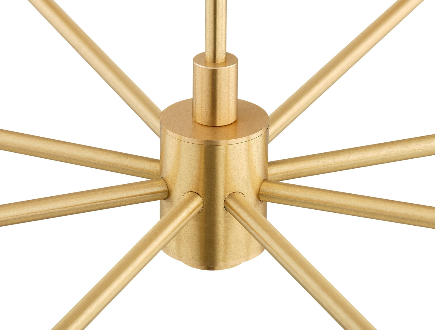 Princeton beige-goud kroonluchter sfeerfoto 13