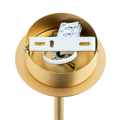 Princeton beige-goud kroonluchter sfeerfoto 8