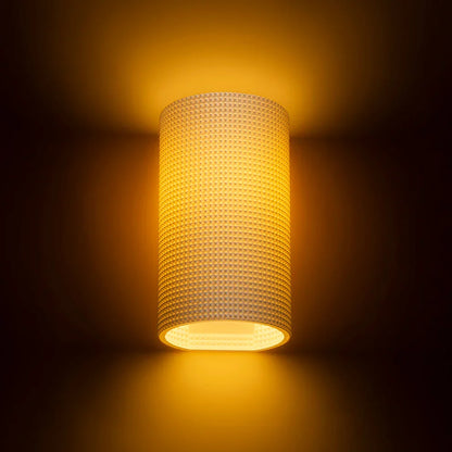 Plana duurzame wandlamp 3D-geprint PLA