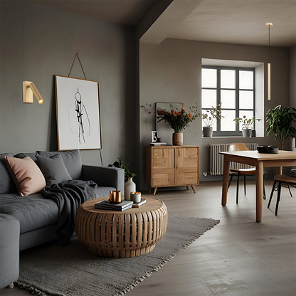 Rio LED wandlamp Goud