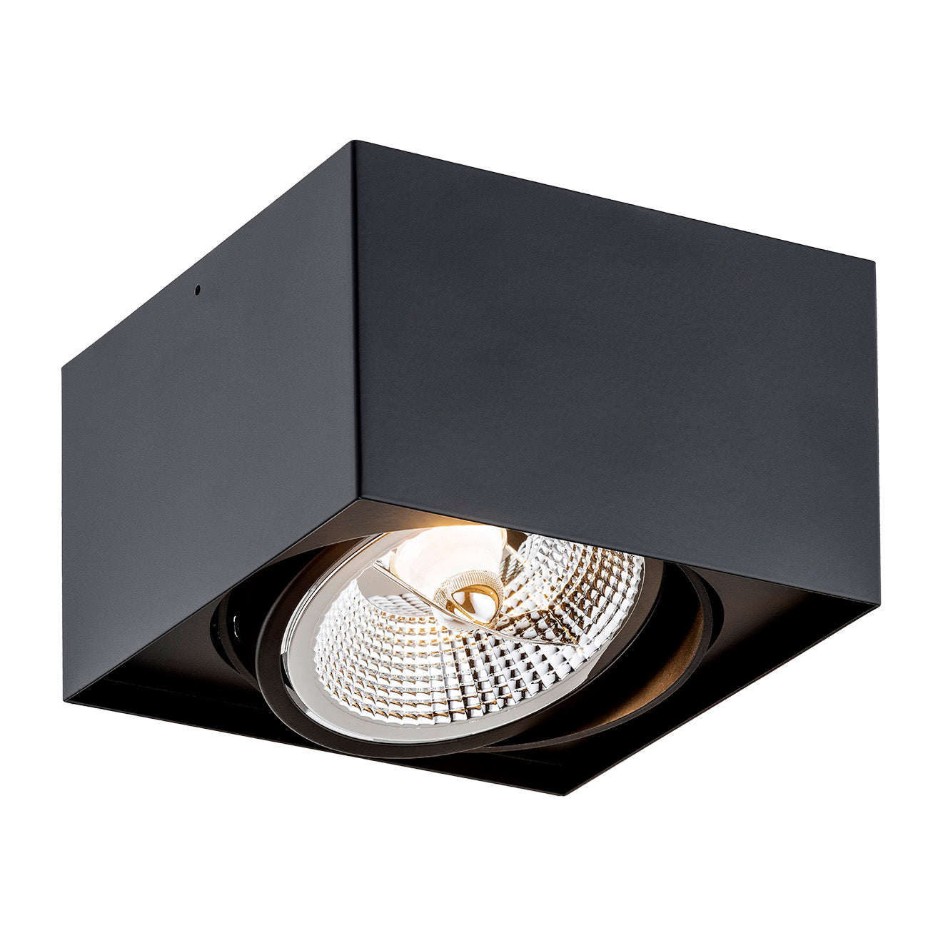 Rodos Plus plafondlamp Zwart