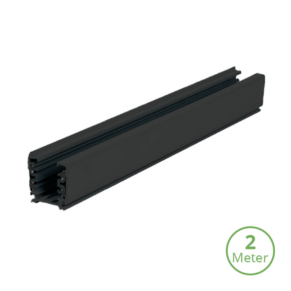 Lumexa 3-fase stroomrail 200 cm zwart