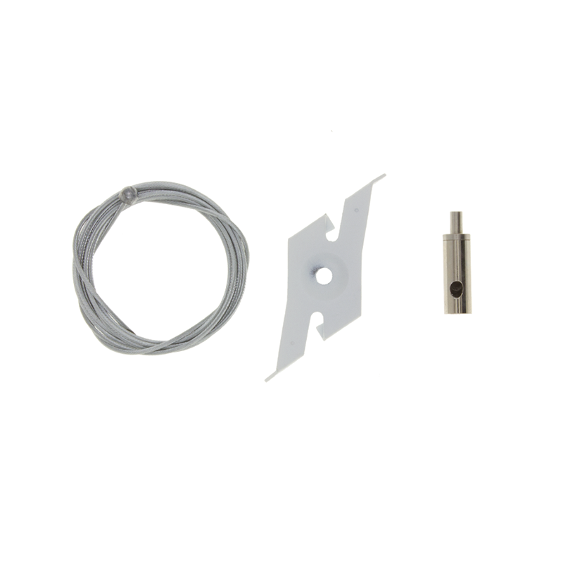 Lumexa pendelset met clip 2 meter wit