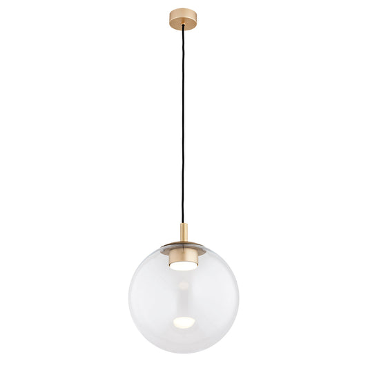 Sacramento hanglamp Transparant-goud