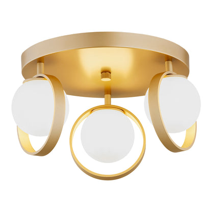 Saturnia plafondlamp Goud