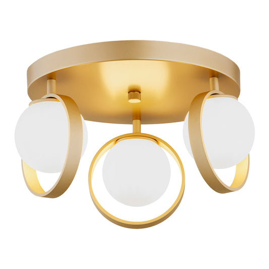 Saturnia plafondlamp Goud