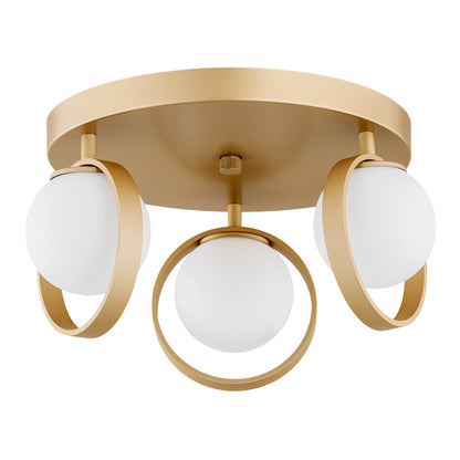 Saturnia plafondlamp Goud