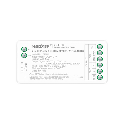 Mi-Light Magic 5-in-1 DMX WiFi controller SPIW5