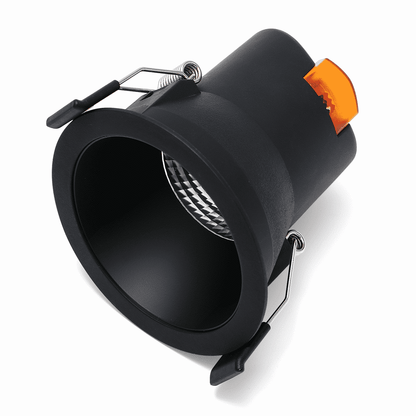 Solano LED-Einbaustrahler 9W CCT dimmbar IP44 schwarz/weiß