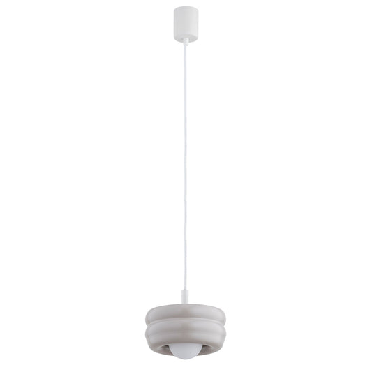 Tevo hanglamp Zandkleur-opaal