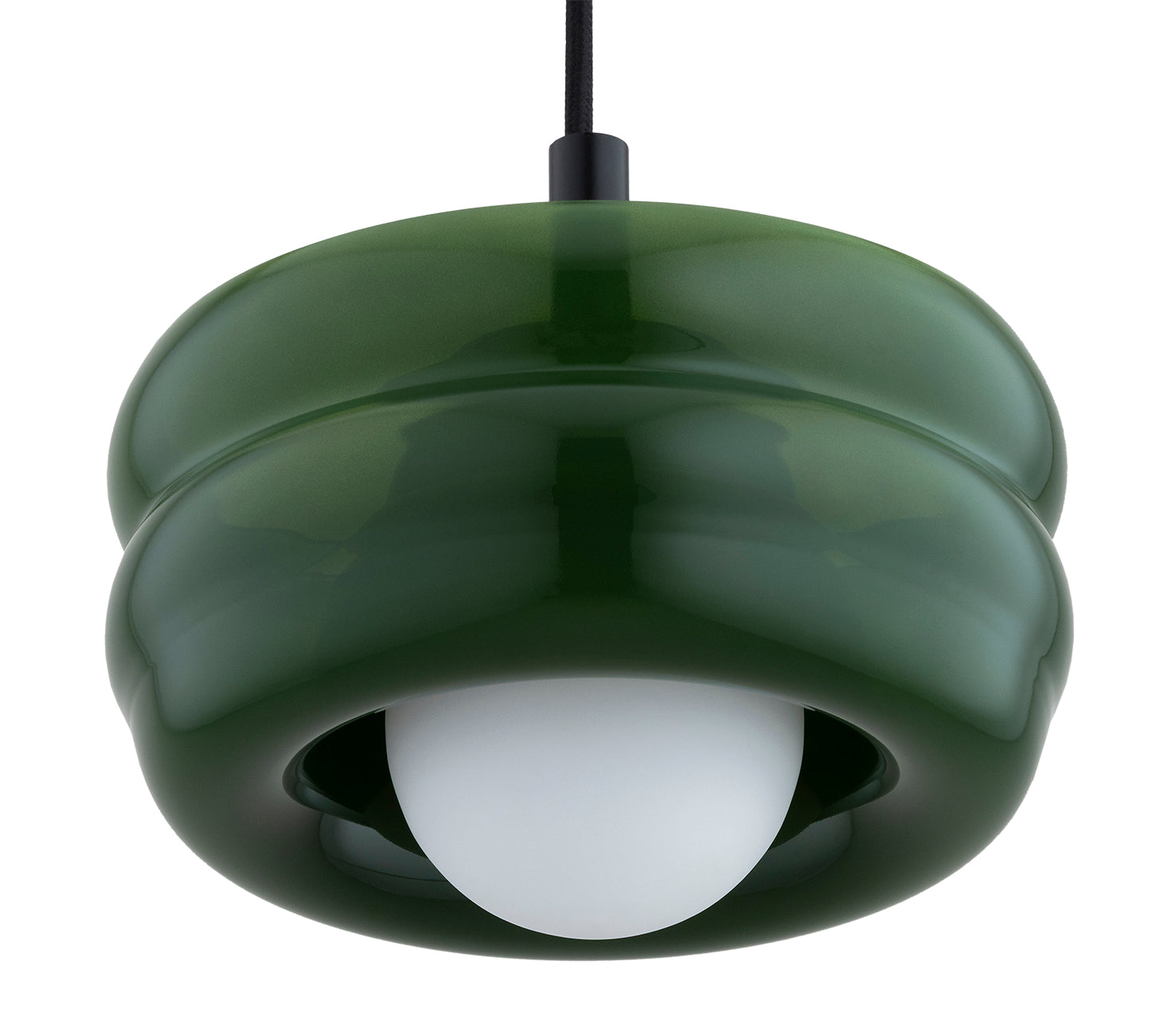 Tevo hanglamp Flessengroen