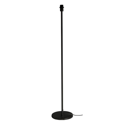 TONDO vloerlamp E27 139 cm mat staal of zwart