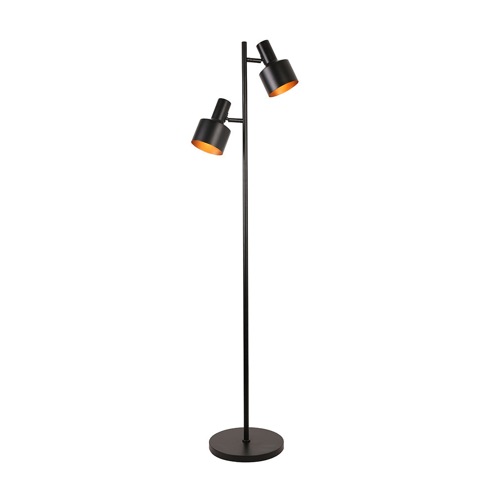 TWINKLE vloerlamp 2× E27 150 cm 3 kleuren