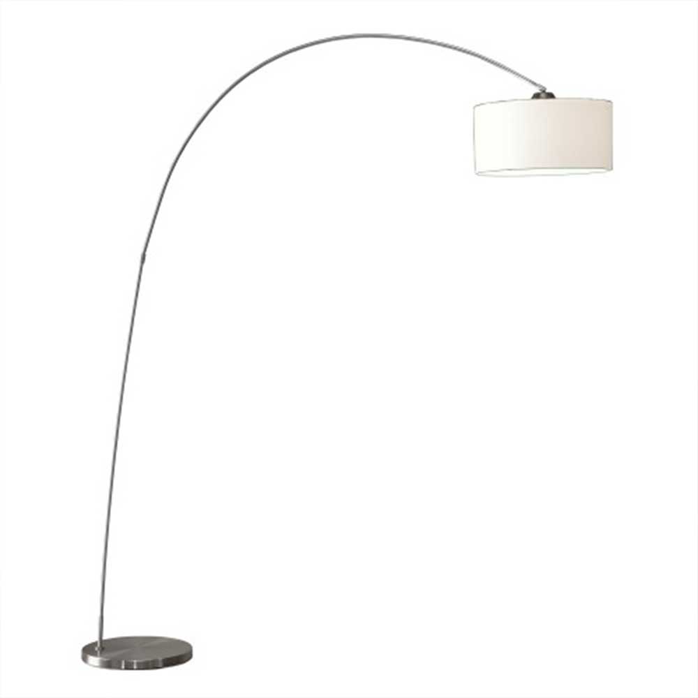 BOW vloerlamp E27 200 cm mat staal